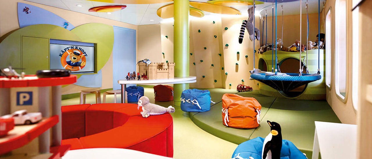 Der Kids Club für vier- bis zehnjährige Kinder
