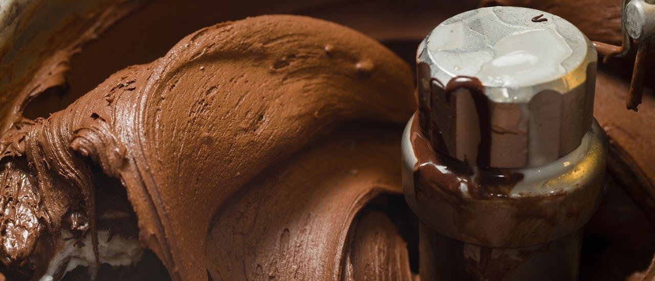 Echtes italienisches „gelato"