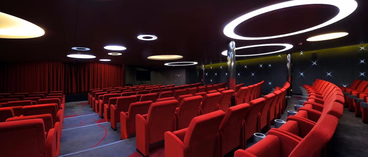 Theatersaal des Kreuzfahrtschiffes Le Boreal