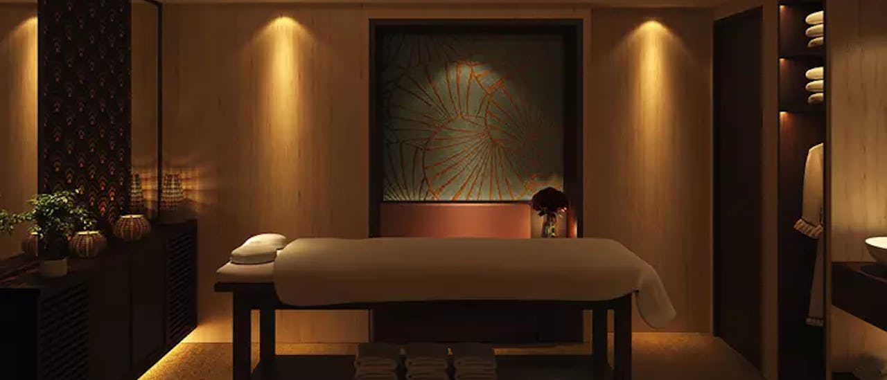 Massageraum des Kreuzfahrtschiffes Emerald Harmony