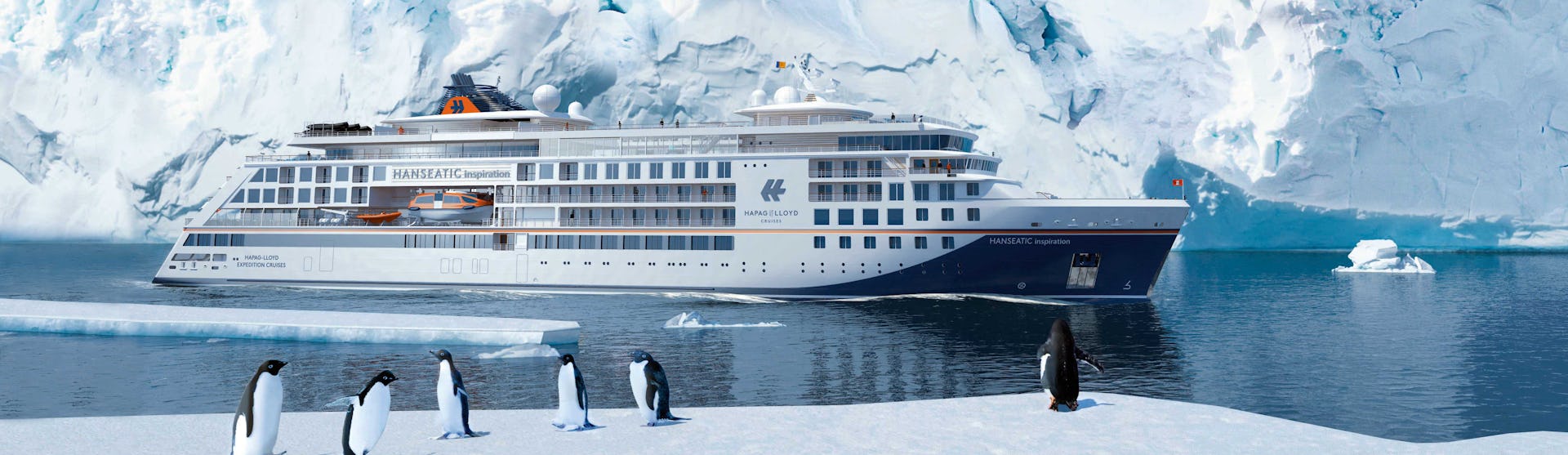Kreuzfahrtschiff Hanseatic inspiration während der Fahrt