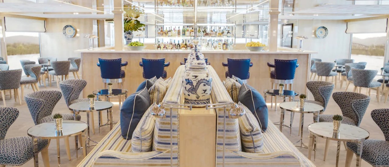 Wolfgang's Lounge des Kreuzfahrtschiffes S.S. Beatrice