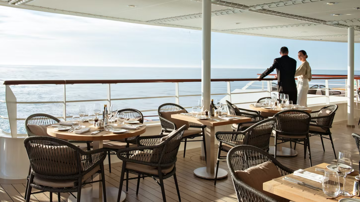 Le Grill Restaurant des Kreuzfahrtschiffes Le Jauques-Cartier