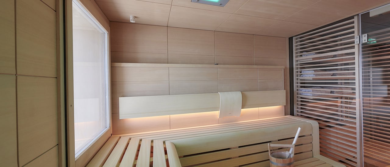 Sauna des Kreuzfahrtschiffes Scenic Eclipse 2