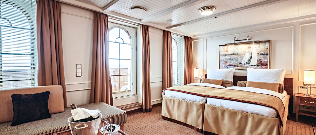 Suite des Kreuzfahrtschiffes Sea Cloud Spirit