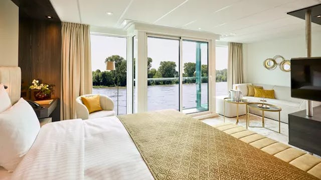 Suite mit begehbarem Balkon