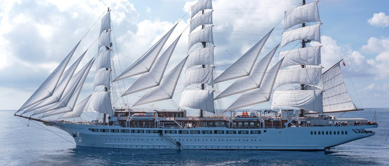 Kreuzfahrtschiff Sea Cloud Spirit Windjammer