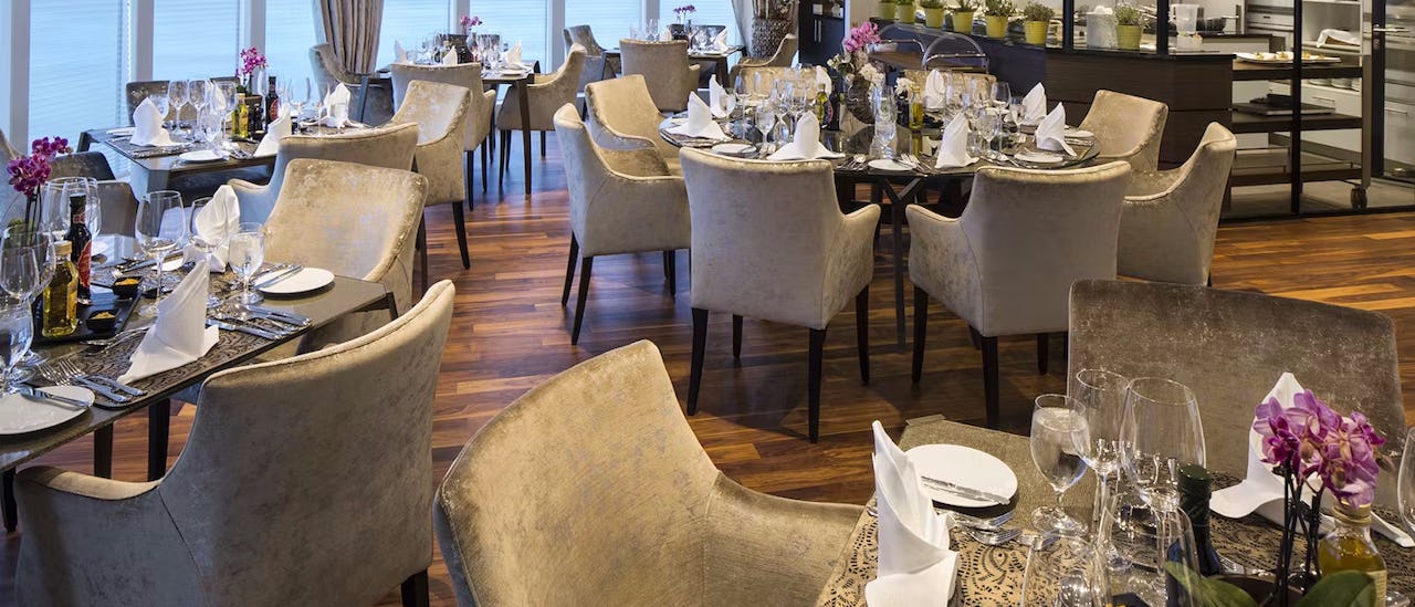 The Chef's Table Restaurant des Kreuzfahrtschiffes AmaLea