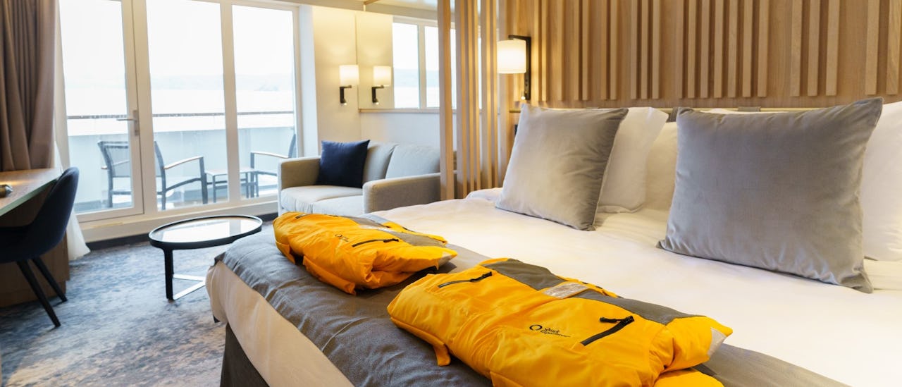 Suite mit Meerblick auf dem Kreuzfahrtschiff Ultramarine