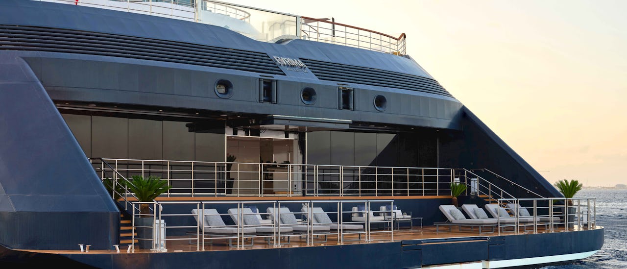 The Ritz Carlton Yacht Collection an Board