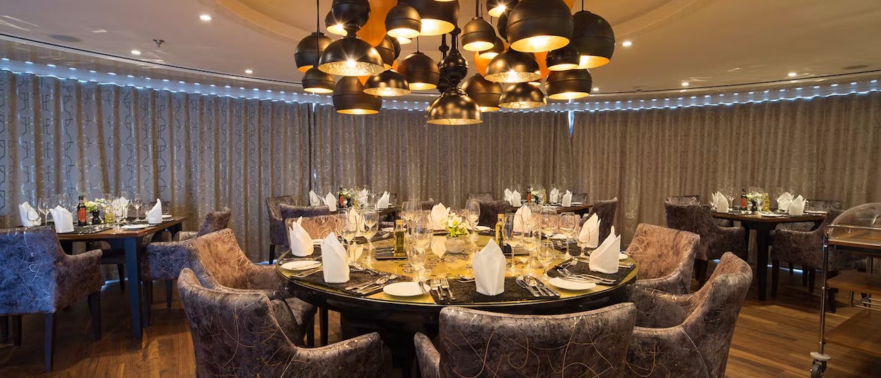 Restaurant des Kreuzfahrtschiffes AmaKristina